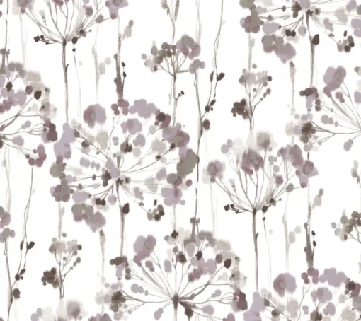 Online York CI2424 Purple Flourish Wallpaper