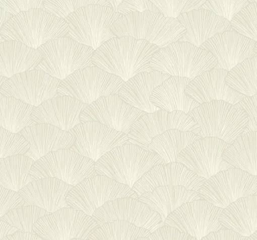 Discount York CI2331 Taupe Luminous Ginkgo Wallpaper