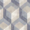 Discount Brewster/ASP 2922-22311 Clarabelle Blue Rustic Wood Tile Wallpaper