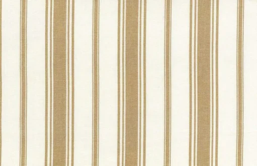 New Laura Kiran Coastal Stripe Tan Fabric