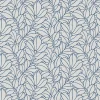 Fashion Brewster/ASP 2971-86323 Coraline Blue Leaf Wallpaper