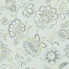 Hot Brewster/ASP 2901-87515 Corona Light Blue Jacobean Wallpaper