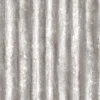Clearance Brewster/ASP Corrugated Metal Silver Industrial Texture Wallpaper