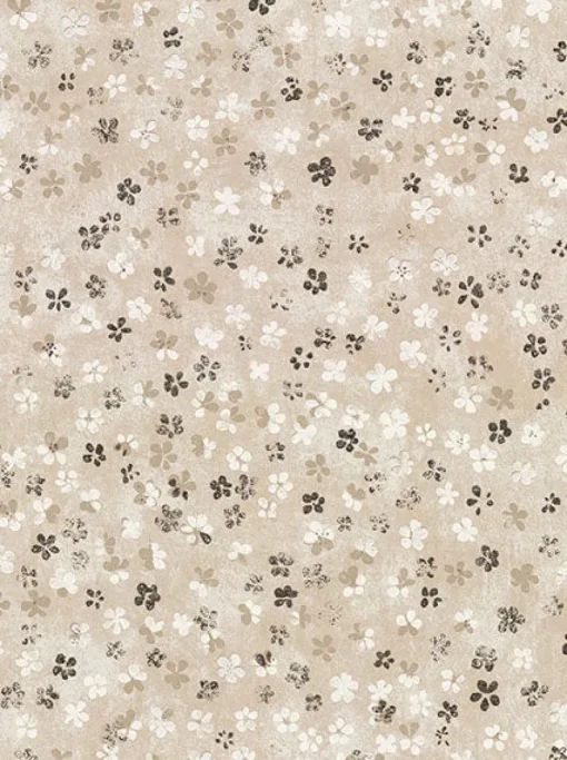 New Brewster 2904-00203 Cosima Beige Miniature Floral Wallpaper