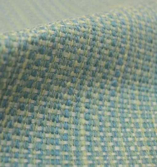 Clearance Valdese Crhom Huddle Lagoon Fabric