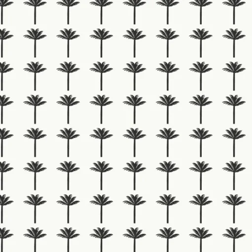 Clearance York CV4417 Black Palm Bay Wallpaper