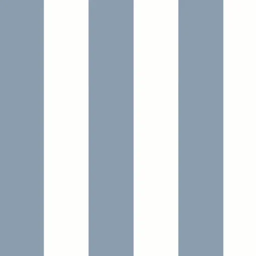 Best York CV4443 Blue Awning Stripe Wallpaper