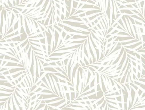 Discount York CV4436 Cream Off White Oahu Fronds Wallpaper