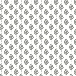 Discount York CV4457 Gray French Scallop Wallpaper
