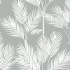 Online York CV4412 Gray King Palm Silhouette Wallpaper
