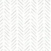 Clearance York CV4453 Gray Painted Herringbone Wallpaper