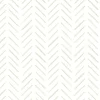 Clearance York CV4456 Off White Painted Herringbone Wallpaper