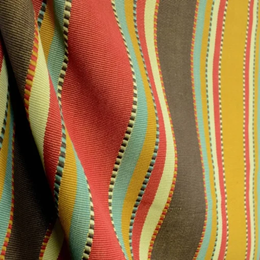 Best Stock/Heritage/Roth D2451 Apache Brick Stripe Southwest Fabric