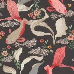 Sale Brewster 4035-539851 Dai Black Betta Fish Wallpaper