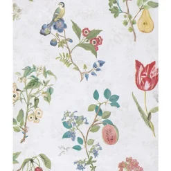 Online Brewster 375020 Danique White Garden Wallpaper