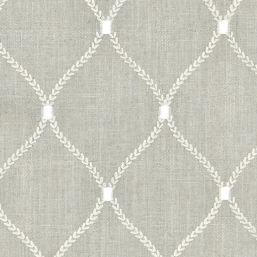 Best PKaufmann_inc/PKL Deane Embroidery 700093 Flint Williamsburg Fabric