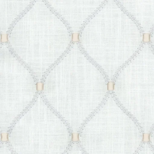 Best PKaufmann_inc/PKL Deane Embroidery 700096 Sterling Williamsburg Fabric