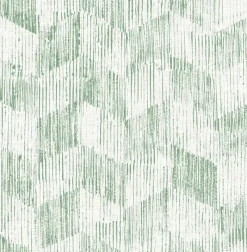 Clearance Brewster/ASP 2975-26214 Demi Green Distressed Wallpaper