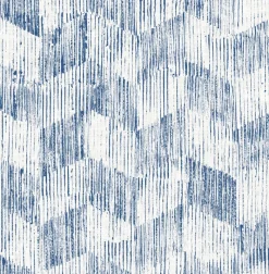 New Brewster/ASP 2975-26215 Demi Indigo Distressed Wallpaper