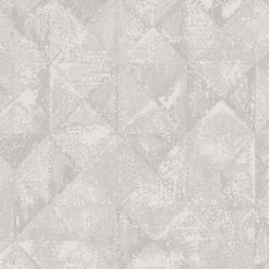 Discount Brewster/ASP 2976-86554 Demir Grey Distressed Geometric Wallpaper