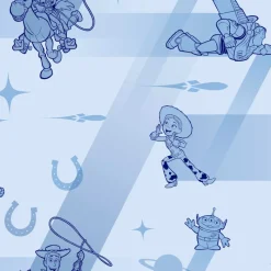 Online York DI0925 Blue Disney and Pixar Toy Story 4 Retro Wallpaper