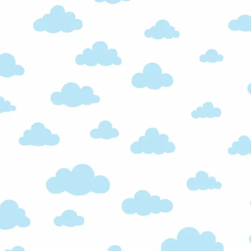 Best York DI0975 Blue Disney Winnie the Pooh Cloud Wallpaper