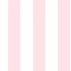 Fashion York DI0901 Pink Disney Princess Silk Stripe Wallpaper