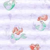 Clearance York DI0955 Purple Disney The Little Mermaid Swim Wallpaper