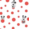 Discount York DI1029 Red Disney Minnie Mouse Dots Wallpaper