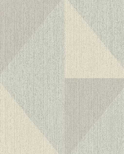Clearance Brewster 395822 Diamond Light Blue Tri-Tone Geometric Wallpaper
