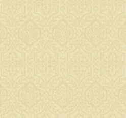 New York DM5035 Gold Catherdral Damask Wallpaper