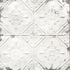 Sale Brewster/ASP 2922-22305 Donahue White Tin Ceiling Wallpaper