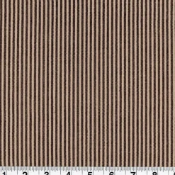 New Stock/Heritage/Roth Essex Black Natural Heritage House Fabric