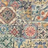 Fashion Brewster/ASP 2922-22301 Estrada Multicolor Marrakesh Tiles Wallpaper