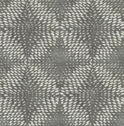 Outlet Brewster/ASP Ethos Pewter Abstract Wallpaper