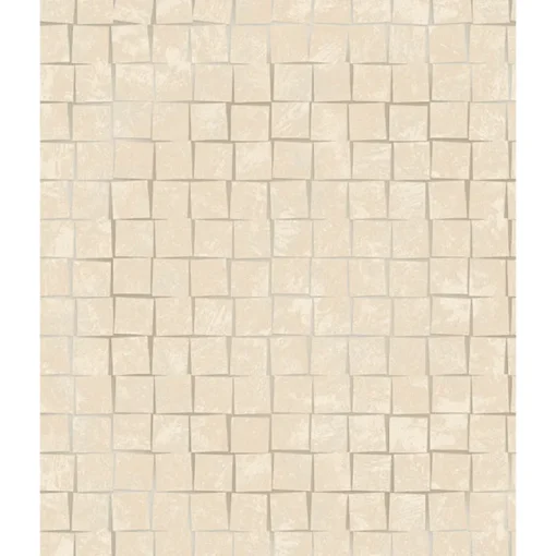 Sale Brewster Evolve Cubist Taupe Geometric Wallpaper