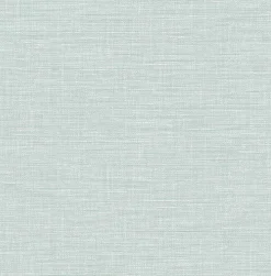 Online Brewster/ASP 2903-25850 Exhale Light Blue Faux Grasscloth Wallpaper