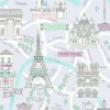 New Seabrook FA40609 Bon Voyage Wallpaper
