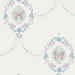 Best Seabrook FA41409 Flutter Wallpaper