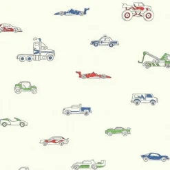 New Seabrook FA40301 Traffic Jam Wallpaper