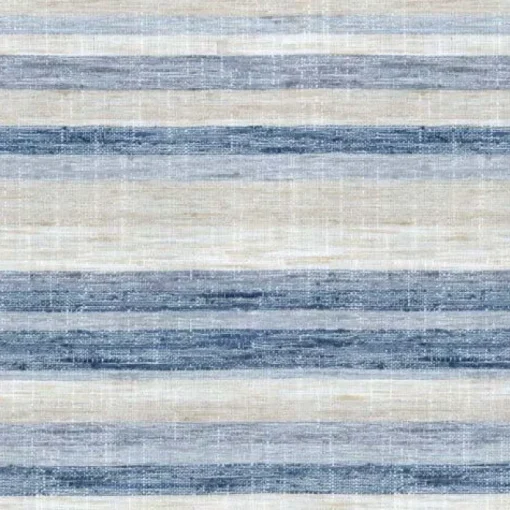 New Stock/PKaufmann_inc/PKL Faded Stripe Indigo Waverly Fabric