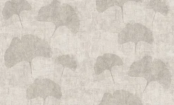 Fashion Brewster 4044-32265-3 Fairlane Silver Floral Wallpaper