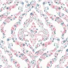 Best Brewster/ASP 2901-25400 Featherton Coral Floral Damask Wallpaper