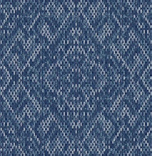 Discount Brewster/ASP 2975-26242 Felix Indigo Geometric Wallpaper
