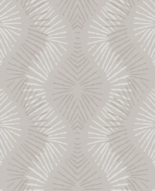 Outlet Brewster/ASP Feliz Champagne Beaded Ogee Wallpaper