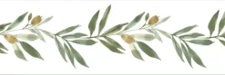 Online York FH4099BD Green Olive Branch Border