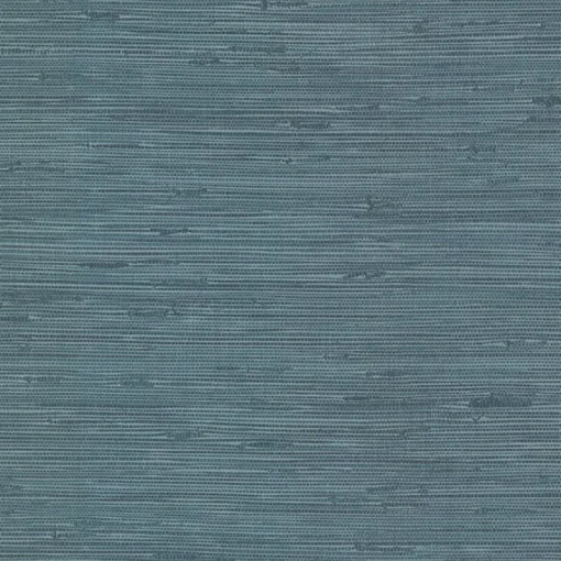 Outlet Brewster 2767-24415 Fiber Blue Weave Texture Wallpaper