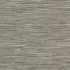 Fashion Brewster 2767-24416 Fiber Grey Weave Texture Wallpaper