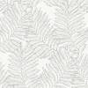 Clearance Brewster/ASP 2973-90505 Finnley Grey Inked Fern Wallpaper