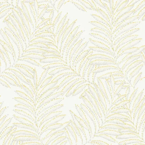 Sale Brewster/ASP 2973-90504 Finnley Yellow Inked Fern Wallpaper